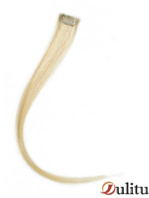 Hairstyles Blonde Straight Remy Hair Clip dans les extensions de cheveux