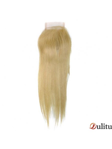 Meilleures fermetures en dentelle blonde longue et droite