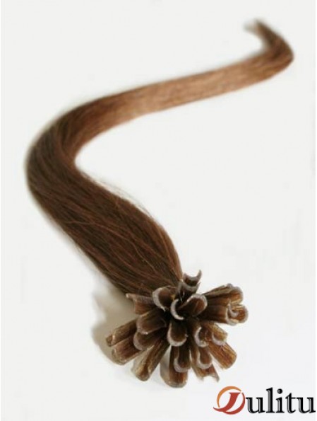 Extensions de cheveux Brown Straight Nail moins cher / U Tip