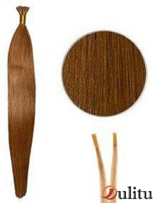 Auburn Straight Stick / I Tip Hair Extensions