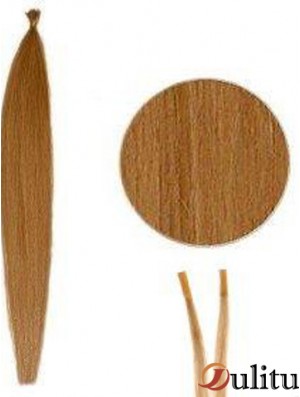 Auburn Straight Stick / I Tip Hair Extensions
