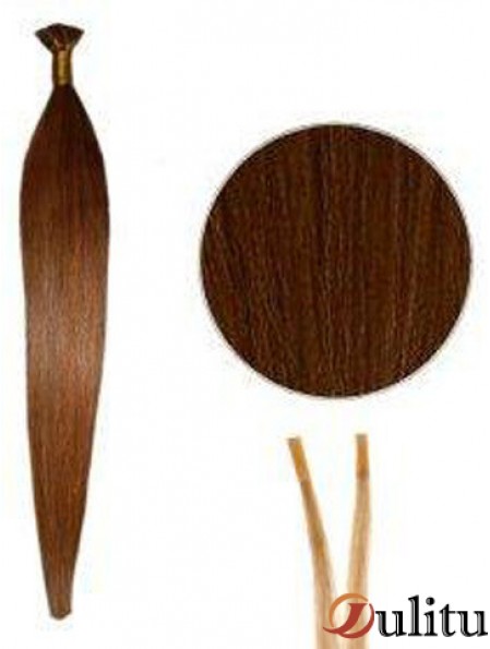 Auburn Straight Stick / I Tip Hair Extensions