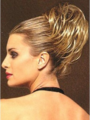 Clip sur les postiches UK Style droit Longueur courte Couleur blonde