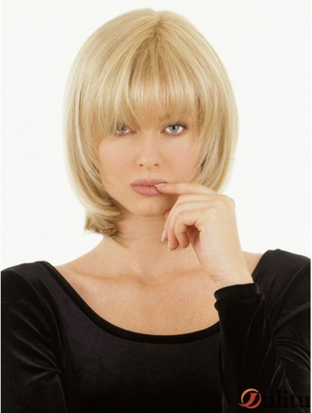 Monofilament cheveux humains Topper UK Style droit avec une frange