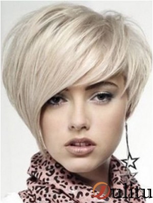 Perruques avant de lacet de cheveux humains UK Boycuts de courte durée