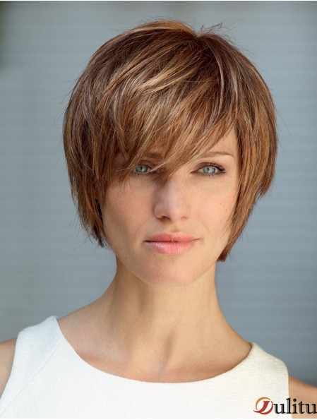 Bob femmes perruques longueur de menton style droit coupe Bobs