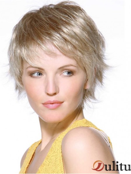 Perruques avant en dentelle blonde