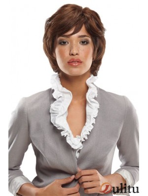 Perruques Monofilament Auburn Bobs No-Fuss 10 pouces
