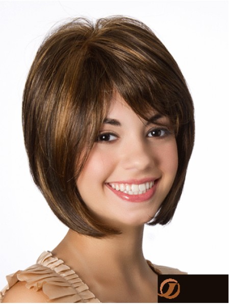 Coiffures droites avant de dentelle de 10 pouces Brown Bob