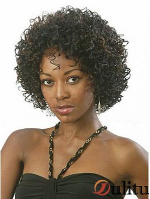 Nouvelles perruques crépues de longueur de menton de 10 pouces pour les femmes noires