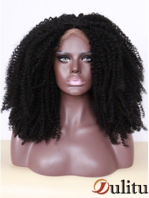 Perruques avant en dentelle noire de 18 pouces pour les femmes noires