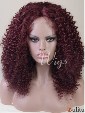 Perruques Kinky longues idéales de 14 pouces pour les femmes noires