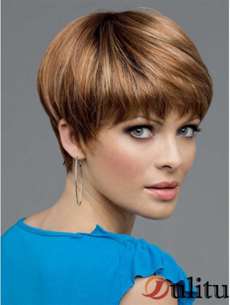 Perruques en dentelle synthétique UK avec dentelle avant Bobs coupe longueur droite