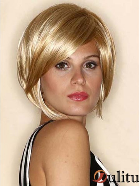 Straight Bobs 10  inchperruques courtes pas chères