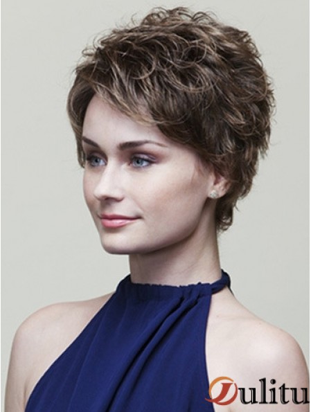 Wavy Classic 6  inchmoins cher perruques courtes