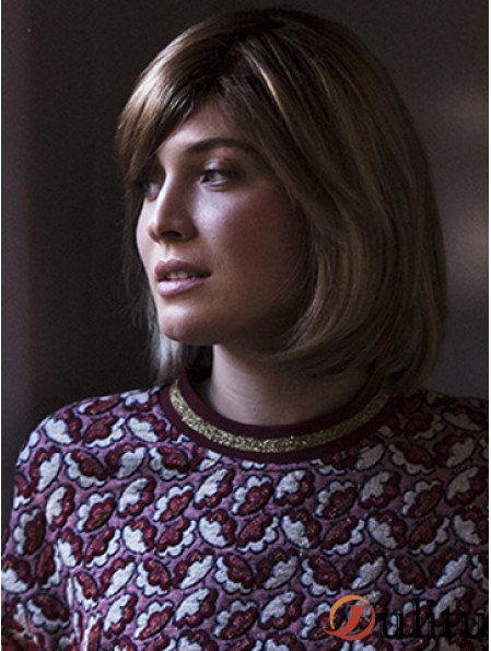Bobs Brown Straight Chin Longueur 10  inchPerruques moyennes élégantes
