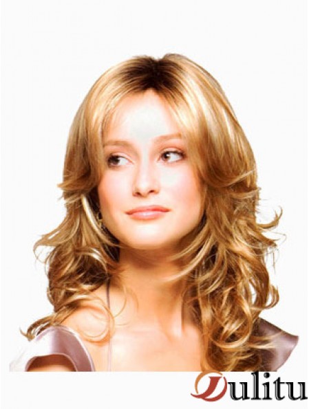 Perruques Lace Front Longues Ondulées Longues Blonde Discount