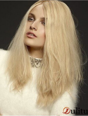 Wavy Layered Lace Front Cheap 18  inchBlonde Longue Perruques