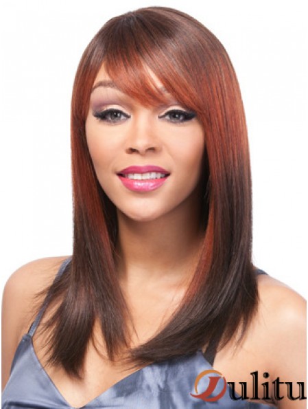 16  inchOmbre / 2 Tone Lace Front Wigs pour les femmes noires