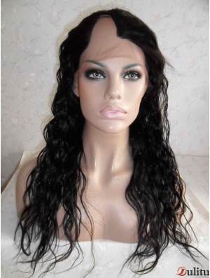 Perruques Fabulous Black Long Wavy U Part