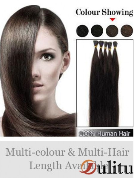 Rallonges de cheveux Brown Stick / I Tip