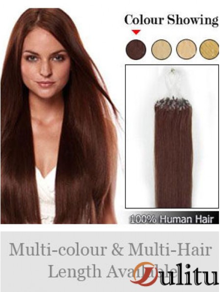 Extensions de cheveux Auburn Straight Micro Loop Ring en ligne