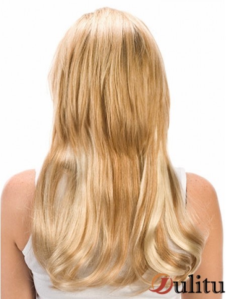 Agrafe droite noire de cheveux de Remy de mode dans des prolongements de cheveux