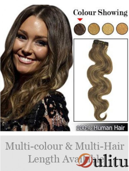 Prolongements de trame avec la couleur brune de Remy Wavy Style