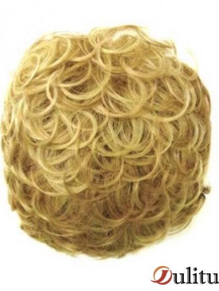 Incroyable pince synthétique bouclée blonde en postiches