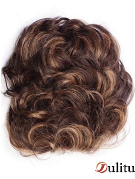 Bon Auburn Curly Remy Clip de cheveux humains en postiches