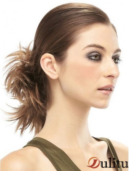Enveloppements de cheveux humains bruns